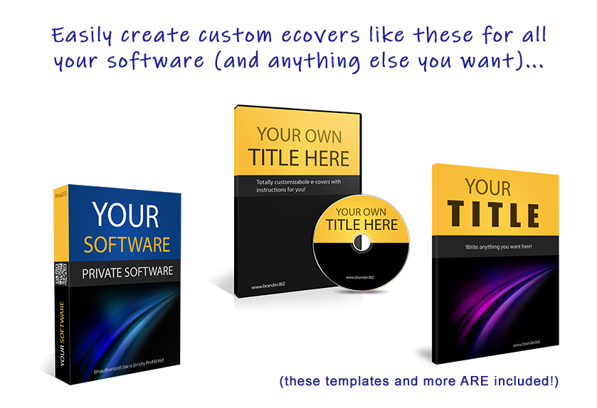 3ecovers Instantly BRAND this software as your own And Sell THem Keeping 100% of the Profit